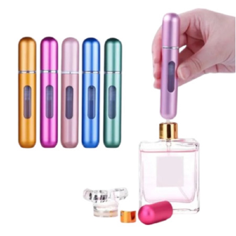 giant_314207_1760169541 (3 Pcs) 5ml Portable Mini Refillable Perfume Bottle - Aluminium Body - Image 1