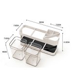 2 Cups With 1 Toothbrush Holder Stand Toothpaste Storage - Image 3