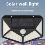 100 LED Solar Motion Sensor Light. - Image 2